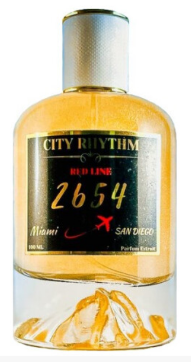 City Rhythm Red Line 2654