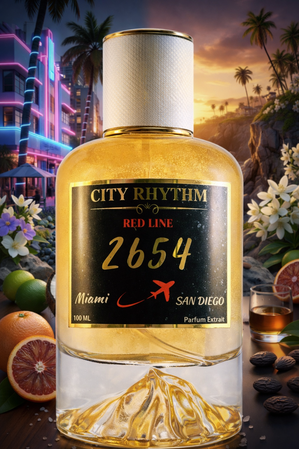 City Rhythm Red Line 2654