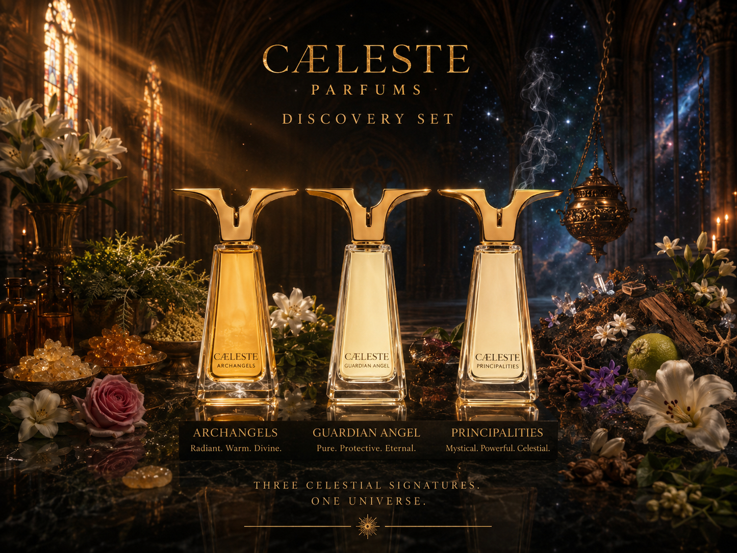 Caeleste Parfums Discovery Set
